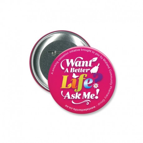 Protein Shakers - Button Badge Round - 90mm