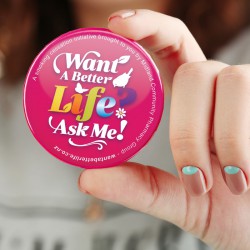 Protein Shakers - Button Badge Round - 90mm