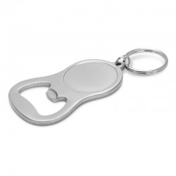 Metal Keyrings - Chevron Bottle Opener Key Ring