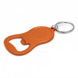 Metal Keyrings - Chevron Bottle Opener Key Ring
