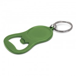 Metal Keyrings - Chevron Bottle Opener Key Ring