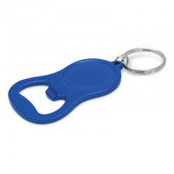 Metal Keyrings - Chevron Bottle Opener Key Ring