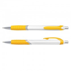 Plastic Promotional Pens - Jet Pen - White Barrel