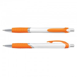 Plastic Promotional Pens - Jet Pen - White Barrel