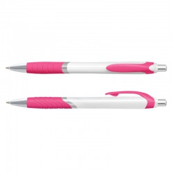 Plastic Promotional Pens - Jet Pen - White Barrel