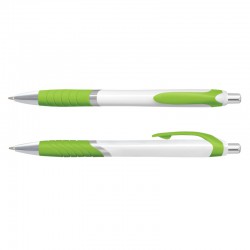 Plastic Promotional Pens - Jet Pen - White Barrel