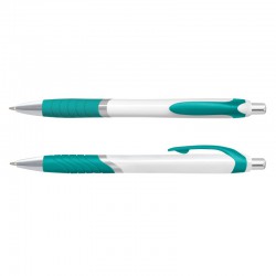 Plastic Promotional Pens - Jet Pen - White Barrel