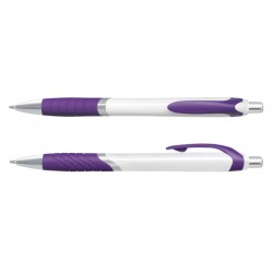 Plastic Promotional Pens - Jet Pen - White Barrel