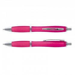 Plastic Promotional Pens - Vistro Translucent Plastic Pen