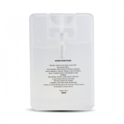 Hand Sanitisers - Hand Sanitiser Card