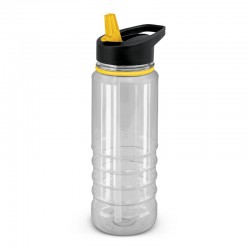 Drink Bottles - Triton Elite Bottle - Clear and Black- 750ml