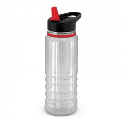 Drink Bottles - Triton Elite Bottle - Clear and Black- 750ml