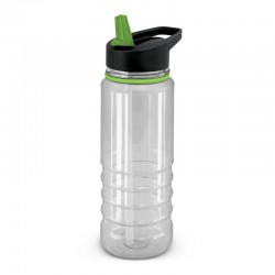 Drink Bottles - Triton Elite Bottle - Clear and Black- 750ml