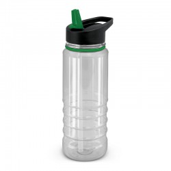 Drink Bottles - Triton Elite Bottle - Clear and Black- 750ml