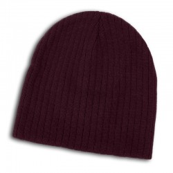 Beanies - Nebraska Cable Knit Beanie