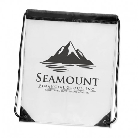 Bottle Openers - Clarity Drawstring Backpack