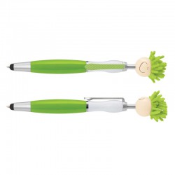 Plastic Promotional Pens - Mop Topper Pen