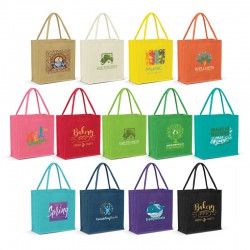 Calico & Jute Bags - Monza Jute Tote Bag - Colour Match