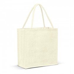 Calico & Jute Bags - Monza Jute Tote Bag - Colour Match