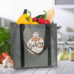 Non Woven Bags - Super Shopper Heather Tote Bag