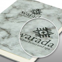 Flasks - Marble Soft Cover Notebook