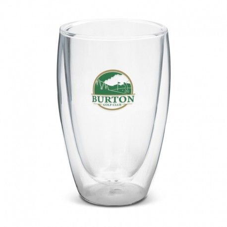 Printed Glasses, Cups & Tumblers - Tivoli Double Wall Glass - 410ml