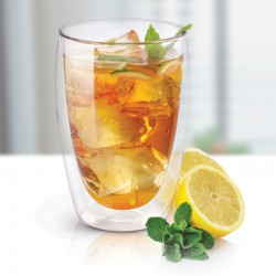 Printed Glasses, Cups & Tumblers - Tivoli Double Wall Glass - 410ml