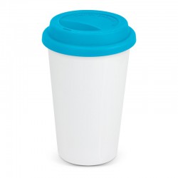 Reusable Coffee Cups - Aztec Double Wall Coffee Cup - Full Colour