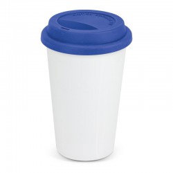 Reusable Coffee Cups - Aztec Double Wall Coffee Cup - Full Colour
