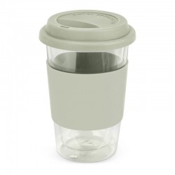 Reusable Coffee Cups - Aztec Double Wall Glass Cup