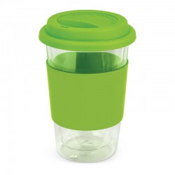 Reusable Coffee Cups - Aztec Double Wall Glass Cup