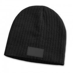 Beanies - Nebraska Cable Knit Beanie with Patch