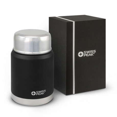 Branded Flasks - Swiss Peak Elite Copper Vacuum Food Container - 500ml