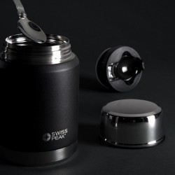 Branded Flasks - Swiss Peak Elite Copper Vacuum Food Container - 500ml