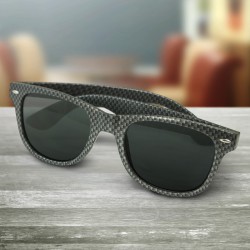 Promotional Journals & Noteboooks - Malibu Premium Sunglasses - Carbon Fibre