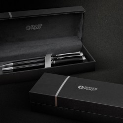 Metal Promotional Pens - Swiss Peak Heritage Pen Set