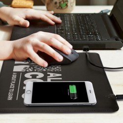 Mouse Pads - Davros Wireless Charging Mouse Mat