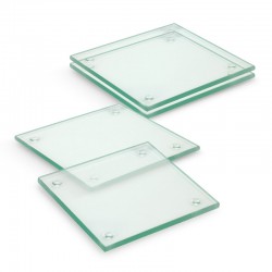 Coasters - Venice Glass Coaster Set of 4 - Square
