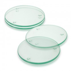 Coasters - Venice Glass Coaster Set of 4 - Round