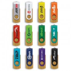 Flash Drives - Helix 4GB Bamboo Flash Drive