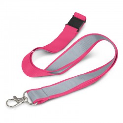 Custom Printed Lanyards - Reflector Lanyard