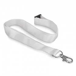 Custom Printed Lanyards - Soft Touch Logo Lanyard