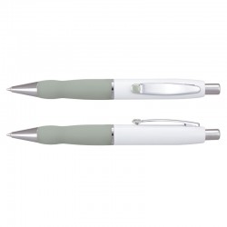 Metal Promotional Pens - White barrel Turbo Metal Pen