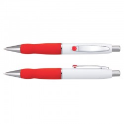 Metal Promotional Pens - White barrel Turbo Metal Pen