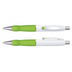 Metal Promotional Pens - White barrel Turbo Metal Pen