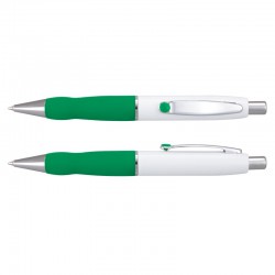 Metal Promotional Pens - White barrel Turbo Metal Pen