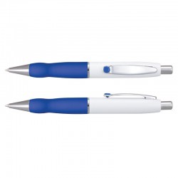 Metal Promotional Pens - White barrel Turbo Metal Pen