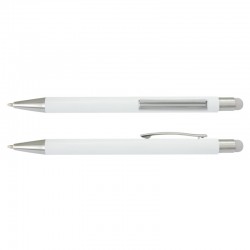 BBQ Sets - Lancer Stylus Pen - White Barrel