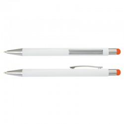 BBQ Sets - Lancer Stylus Pen - White Barrel