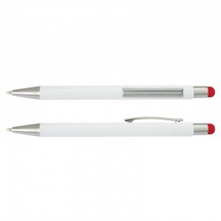 BBQ Sets - Lancer Stylus Pen - White Barrel